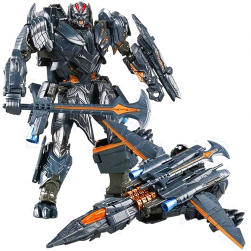 OBDKCAN Deformation Action Figure Toys, 5 Inch Deformed Car Robot Toy, Movie Fans Anime Collection Bee Deformation Car Model for Kids Boys and Girls (Black1)