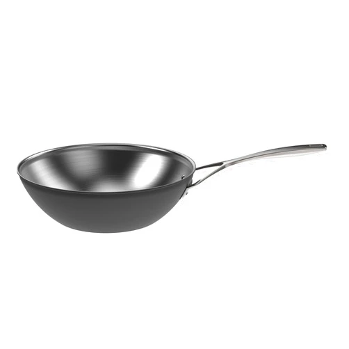 Demeyere Black 5 Stainless Steel with Ceramic exterior coating 3.2-qt Wok