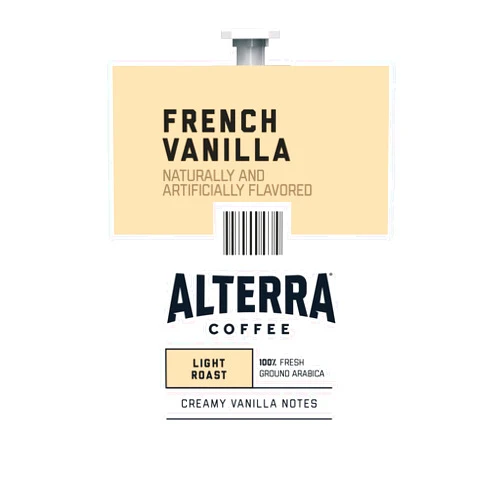 FLAVIA ALTERRA COFFEE, French Vanilla, 20-Count Freshpacks (Pack of 1 Rail)