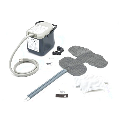 Ossur Cold Rush Compact Therapy Machine System with Large Shoulder Pad- Ergonomic, Adjustable Wrap Pad Included- Quiet, Lightweight and Strong Cryotherapy Freeze Kit Pump