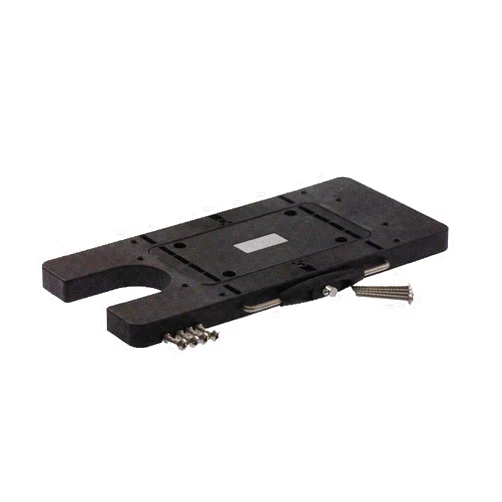 Haswing AQUOS Black Haswing Quick Release Bracket Quick Mounted Plate for Cayman Bow Mount Electric Trolling Motors on Bass Boat, Inflatable Boat, Pontoon Boat, Bass fishing, Lure fishing