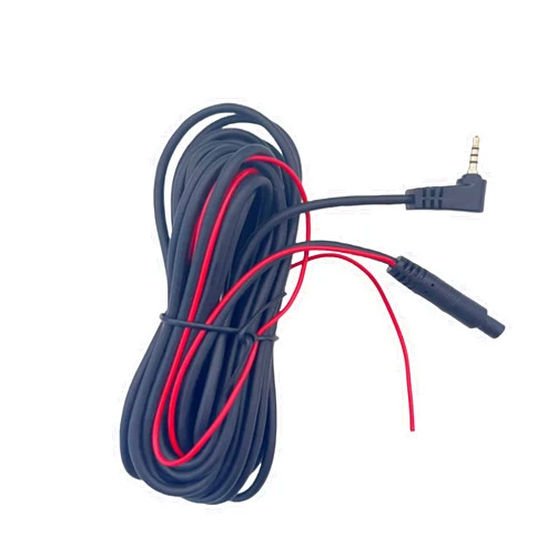 CARKOOL Backup Camera Extension Cord Wire 2.5mm to 4 pin Dash Cam Rear View Camera Cable (19.68ft/6M Extension Cord) Backup Camera Extra Long Replacement Cable for Trucks,RV,Bus