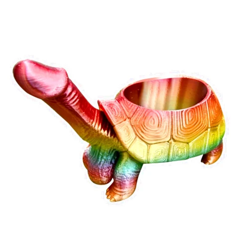 GAOCITA Turtle Planter for Outdoor Indoor Plants,Unique Turtle Planter Cute Funny Succulent Pots,Fun Home Plant Pot Decor,Funny Pots for Plants Outdoor Indoor Decoration (Turtle)