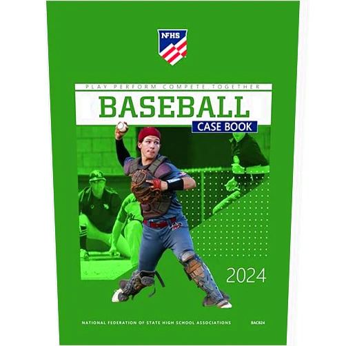 By Dr. Karissa L. Niehoff (Author) 2024 NFHS Baseball Official Case Book | National Federation High School | Paperback