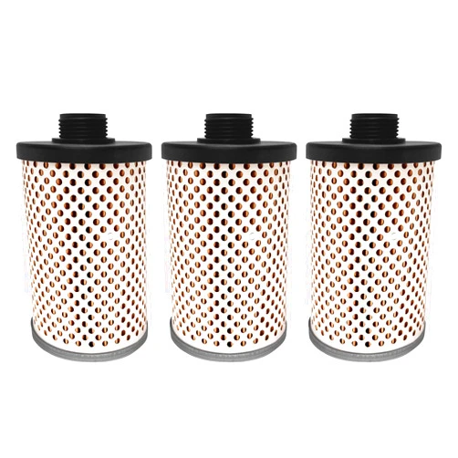 ATRACYPART 496-5 Fuel Tank Filter Element Water-Block 3 Pcs │Replacement For Diesel Gasoline Biodiesel Water Separate 30 Micron with Protective Sheet │Replaces# 496-5