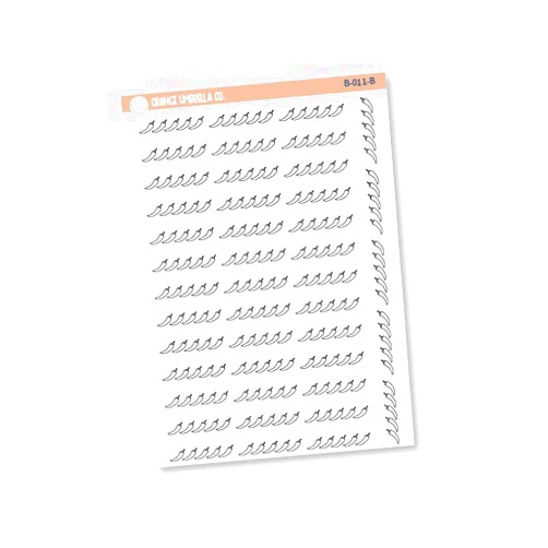 Handmade Spicy Rating - Romance and Book Icon Tracker Planner Stickers | B-011-B