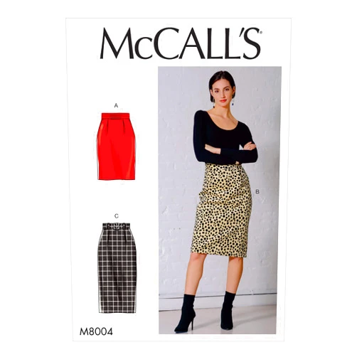 McCall's McCall Pattern Company McCall's Women's, Knee, and Shin Length Fitted Skirt Sewing Patterns, Sizes 6-14