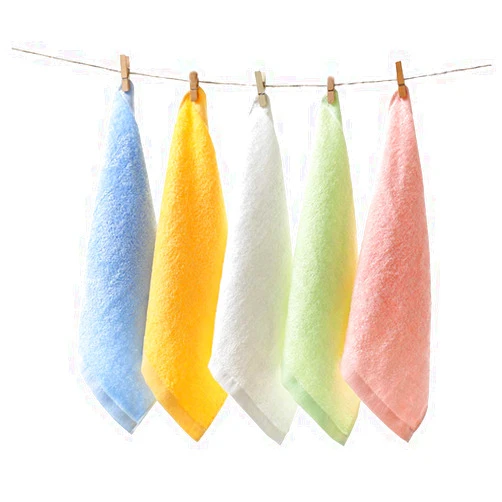 KORADA Luxury Baby Washcloth Towel Set 5 Pack for Bathroom-Hotel-Spa-Kitchen Multi-Purpose Fingertip Towels & Face Cloths 10'' x 10''