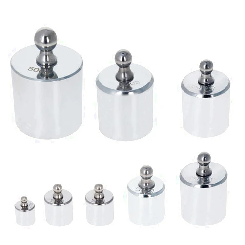 Utoolmart 1000g Calibration Weight Set 10-500g (8pcs Set :10g 20g 20g 50g 100g 100g 200g 500g) M2 Precision Chrome Plated Steel for Digital Balance Scales