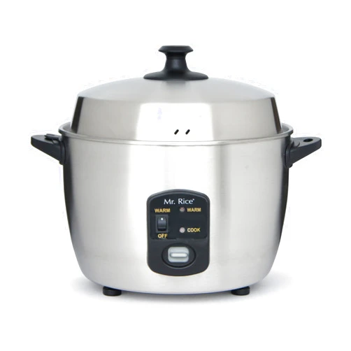 SPT Sunpentown SC-889 10-Cup Stainless-Steed Rice Cooker and Steamer