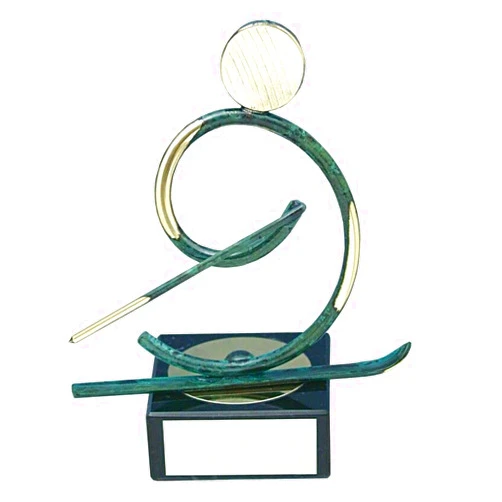 Trophy Monster Skiing Exclusive Handmade Metal Trophy 4 Sizes