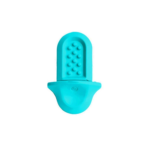 Diggs Groov Crate Training Aid for Puppies and Nervous Dogs – Calming Lick Mat for Crate Training & Separation – Puppy Enrichment Toy with Freezer Shell – BPA-Free – (Turquoise)