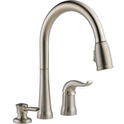 DELTA 16970-SSSD-DST Kate Pull-Down, Overall Height: 14-5/16, Stainless