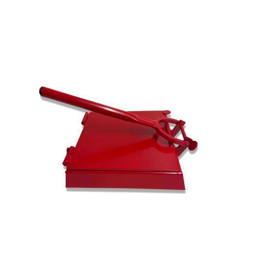 Always-quality Made in Mexico Red Manual Flower/Corn All Metal Tortilla Maker Press 12x12 inch Square
