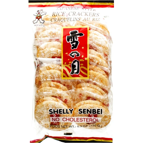 Hot Kid Shelly Senbei Rice Crackers, 5.3 Oz