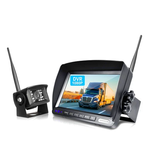 ZEROXCLUB 7'' + 10'' HD 1080P Single/Dual Wireless Backup Camera Bundles (SW01+BW102SL)