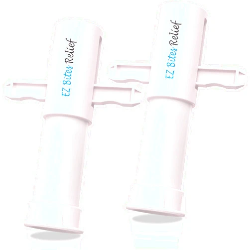 YARKOR EZ Bites Relief Venom Extractor Suction Pump 2 Pcs, Bee Sting Tools - Natural Itch Relief, Bite and Sting First Aid for Backpacking, Camping and Hiking