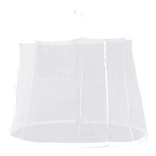 TYXFHSMY Outdoor Garden Umbrellas Outdoor Garden Umbrella Table Screen Parasol Mosq-uito Net Cover Netting Cover Garden Parasol Net Turn Your Parasol Into A Pavilion (Color : White, Size : One Size)