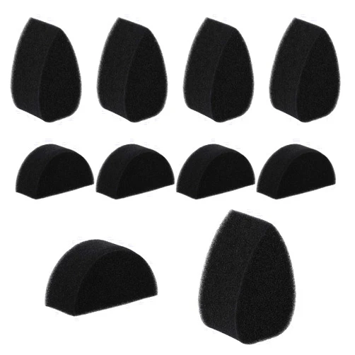WY LIGHTING LEVEL 10 Pcs Face Paint Sponges Kit High Density Body Painting Sponge Petal Face Painting Supplies Half Moon Art Work Sponge Droplets Makeup Paint Sponge for Adults Halloween Christmas Body Paint
