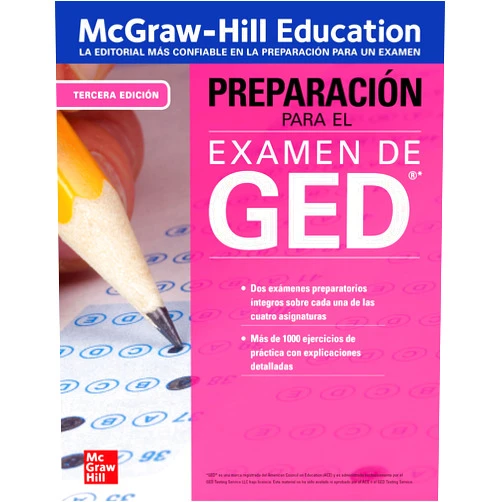 McGraw Hill Editors McGraw-Hill Education Preparacion para el Examen de GED, Tercera edicion (Spanish Edition)