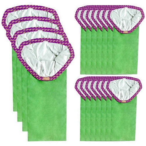Kerneed 18 Pack 107313 Micro Filter Bags Replacement for ProTeam 10 Quart Backpack Vacuum: Super Coach Pro 10, GoFit 10, #107313 Open Triangular Collar
