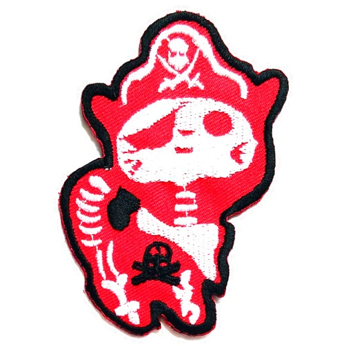 NiPitShop Cute Cat Cartoon kids Patch Nipitshop Patches Red Shock Skeleton Skull X-ray Cat Funny Iron Sew On Embroidered Patch Badge Transfer Kids Clothing Cartoon for adorning Your Jeans Hats Bags Jackets Shirts or Gift Set
