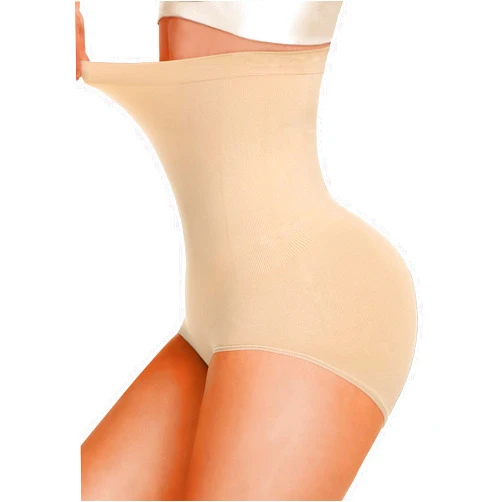 Reamphy High Waisted Shapewear for Women Tummy Control Underwear Seamless Comfort Slimming Briefs Panty