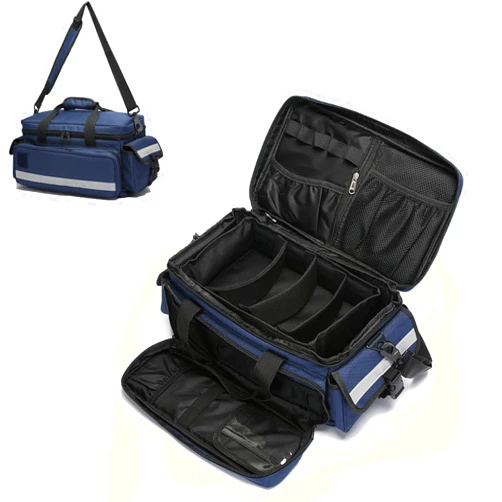 Be-Better Medical Bag,First Aid Bag,Emergency Bag,Medical Bag Organizer Professional First Responder Trauma Bag with Detachable Dividers Medical Bag for Nurses,Home Health Care, EMT(Bag Only)
