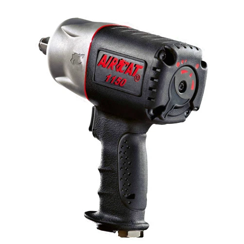 AIRCAT Pneumatic Tools 1150 1/2-Inch Composite Impact Wrench : Compact & Low Weight Power Tool : Impact Tool for Automotive Repairs & Maintenance