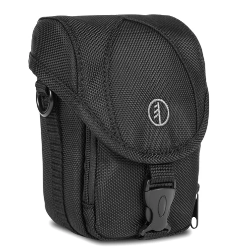 Tamrac Pro Compact 2 Camera Bag for Photographers, Small Camera Case for Photography Accessories, Crossbody Camera Bag, Camera Carrying Case Compatible for Canon, Nikon, Fuji Compact Cameras – Black