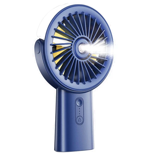 Otlonpe Misting Fan Portable Handheld Fan, 4000mAh Hand Held Mist Fan Rechargeable Power Bank, 90° Adjustable Small Mister Fan, Personal Cooling Water Spray Fan for Men Women Travel Home Outdoor