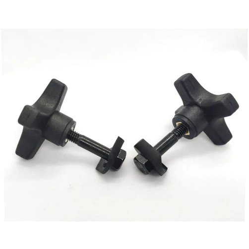 ComsenMed Rollator knob,Replacement Arm Adjustment Knobs for Rollator,1Pair(2PCS), Black
