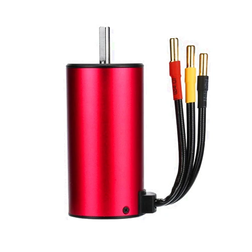 GoolRC S3670 Brushless Motor, Waterproof 2850KV RC Brushless Motor 4 Poles Brushless Sensorless Motor for 1/8 1/10 RC Car Truck Off-Road