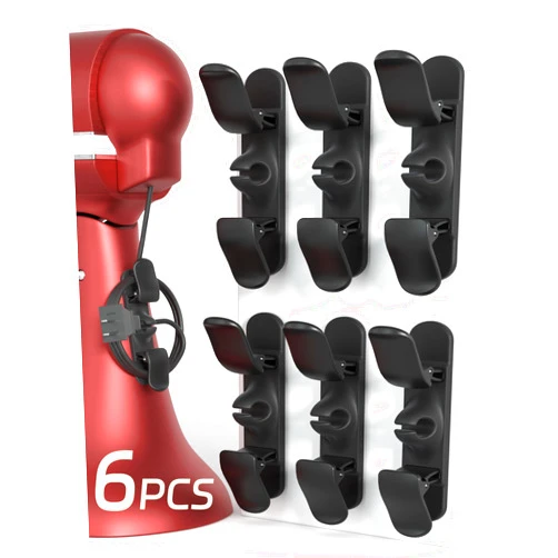 Costop 2025 Cord Organizer for Appliances, 6pcs Adjustable Kitchen Appliance Cord Organization with Adjustable Angles - Essential Kitchen Cord Holder for Kitchen Appliances Mixer,Coffee Maker,Pressure Cooker