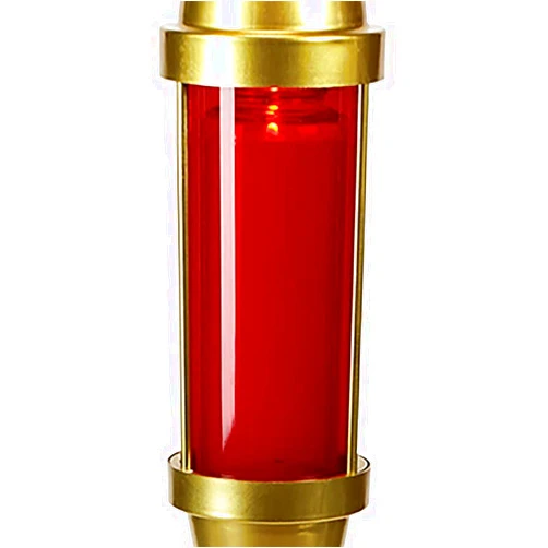 Christian Brands CB Church Supply Replacement Globe for Sanctuary Light WC912 by Will & Baumer, 8.25-Inch, Red