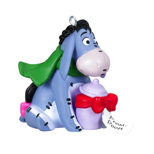 Hallmark Keepsake Christmas Ornament 2024, Disney Winnie the Pooh A Gift for Eeyore