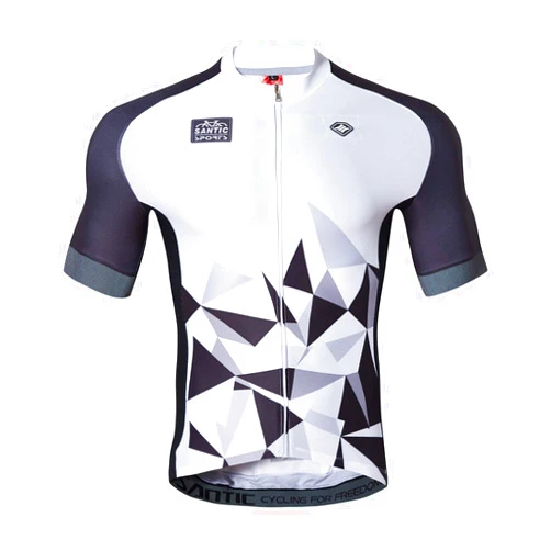 Santic Cycling Jersey Men's Short Sleeve Tops Mountain Biking Shirts Bicycle Jacket with Pockets …
