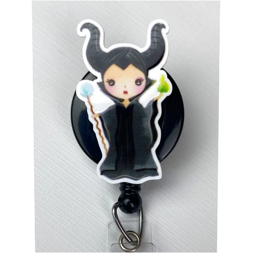 My4BadgeBuilders Badge Holder Nurse ID Badge Retractable Badge Reel Badge Accessories (360 Alligator Clip)