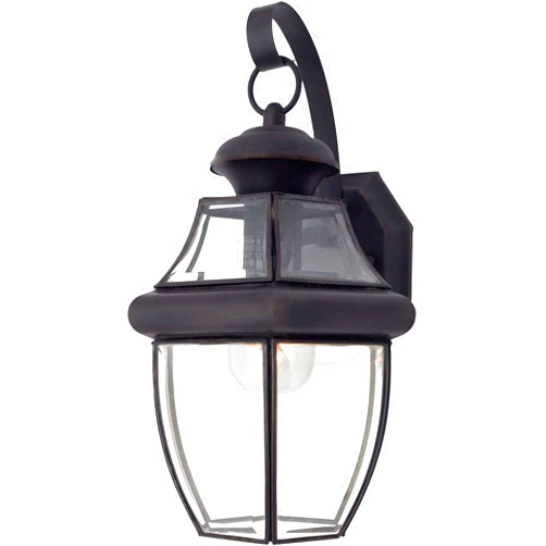 Quoizel NY8316Z Newbury Outdoor Wall Lantern Wall Mount Lighting, 1-Light 150 Watt, 14