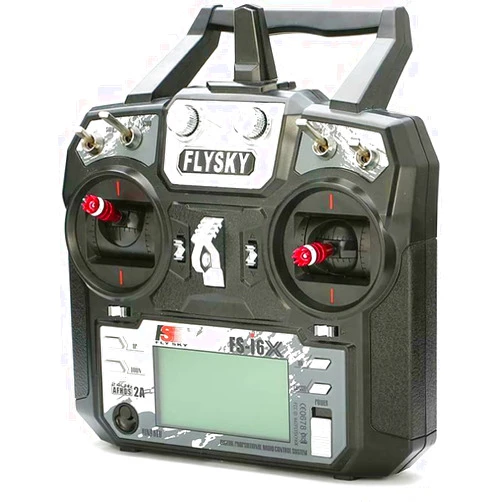 Flysky FS-i6X 6-10(Default 6)CH 2.4GHz AFHDS RC Transmitter w/ FS-iA6B Receiver
