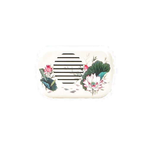 Ximimark Mini Lotus Buddhist Buddha Pray Music Machine with 22 Buddha Songs Incantation,White
