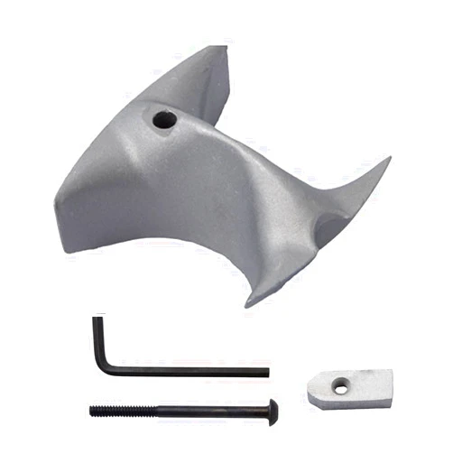 Melincars Throttle Body Booster Air Foil for Chevy Corvette, Camaro, Firebird, Impala, Caprice, Compatible with TPI, LT1, LT4 Engines