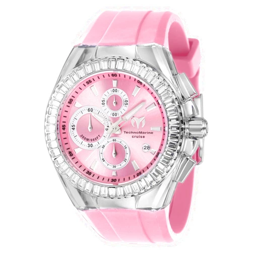 TechnoMarine Cruise Chronograph Quartz Crystal Pink Dial Men's Watch TM-121151