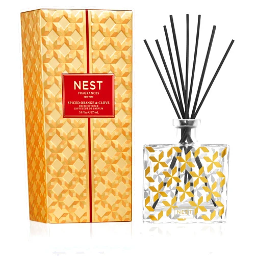 NEST Fragrances Reed Diffuser- Spiced Orange & Clove, 5.9 fl oz