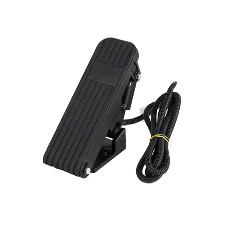 doinal Electric Gas Pedal for Electric Scooter Go Kart Throttle 3Pin Foot Throttle for Golf Kart MY1020 Motor (Pedal Long)