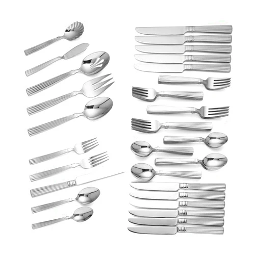 Reed & Barton 0 Crescendo II 65-Piece Flatware Set, Silver