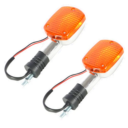 WFLNHB 2 PCS Motorcycle Turn Signals Blinker Light Replacement for Honda Shadow VTX Steed Magna 250 400 750