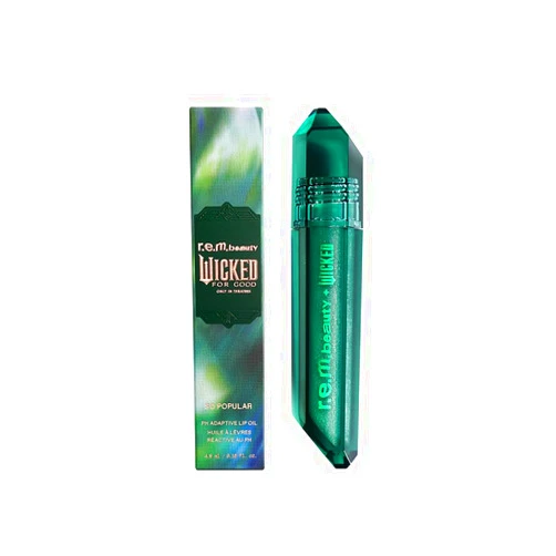 r.e.m. beauty by Ariana Grande Wicked: For Good | So Popular pH Adaptive Lip Oil | Universally Flattering Pink Tone for All Skin Tones | 4.8 ml