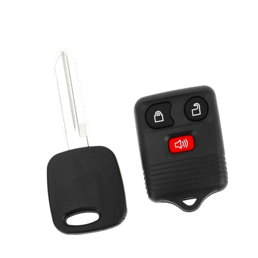 A ABSOPRO 315MHz CWTWB1U345 Keyless Entry Remote Ignition Transponder Key Fob for Ford F-150 F-250 F-350 1998-2003 for Ford Explorer 1998-2000 4C Chip 3 Buttons Item Replacement