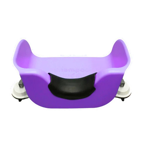Shampoo Buddy Portable Hair Wash Basin for Children, Toddlers, Kids, Teens | Shampoo Bowl for use on Bathtub or Sink | Hair Washing Basin | Tear-Free Rinser for Children (Purple)